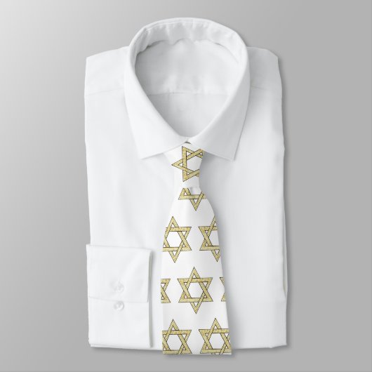 Matzoh Star de David Cravate (Attaché)