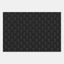 Matzwart Inpakpapier Vel