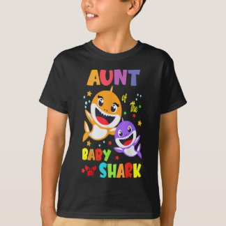 Mau of the Baby Shark Birthday Mau Shark T-Shirt