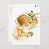 Maud Humphrey: Engels kind Briefkaart (Voorkant / Achterkant)