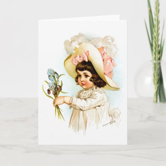 Maud Humphrey: Frans Kind Kaart (Voorkant)