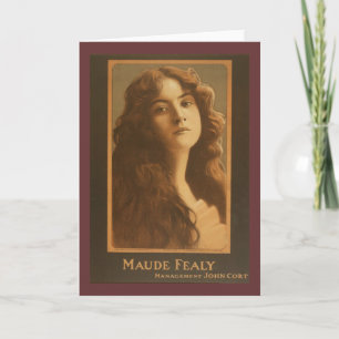 Maude Fealy  Poster Kaart