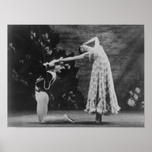 Maude Lloyd en Hugh Laing Poster