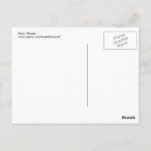 Maui Beach Briefkaart (Achterkant)