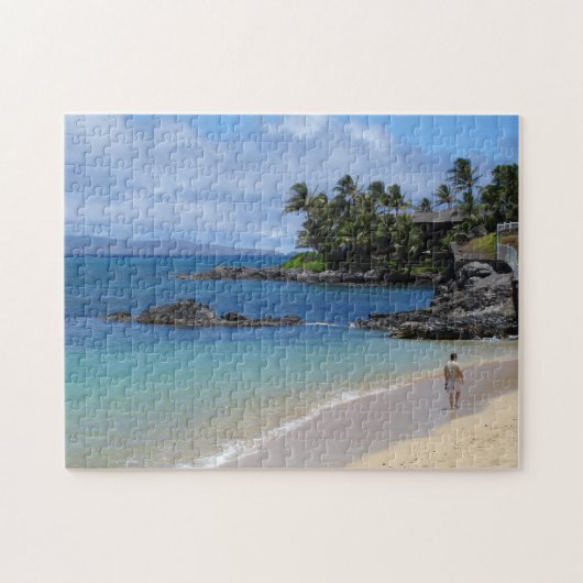 Maui Beach en Ocean Scene Legpuzzel (Horizontaal)