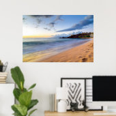Maui Black Rock Beach Poster (Thuiskantoor)