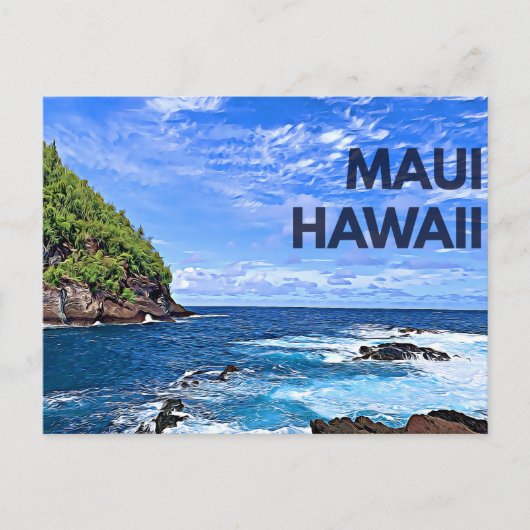 Maui Briefkaart (Voorkant)