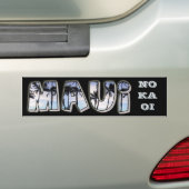 Maui Bumpersticker (Op auto)