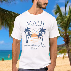 Maui Familie Vakantiereis T-shirt