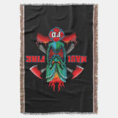 Maui Fire Deken (Voorkant Verticaal)