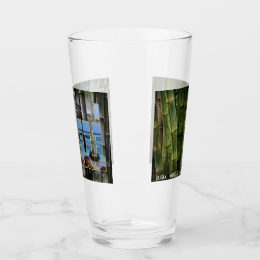 Maui graphics en het Bamboe Forest, Beer Glass Glas (Links)