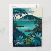 Maui, Hawaï Briefkaart (Voorkant / Achterkant)
