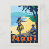 Maui, Hawaï | De datum opslaan Aankondigingskaart (Voorkant)