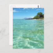 Maui Hawaii Beach Briefkaart (Voorkant / Achterkant)
