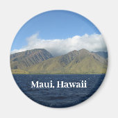 Maui Hawaii Beauful Mountains Ocean Magneet (Voorkant)