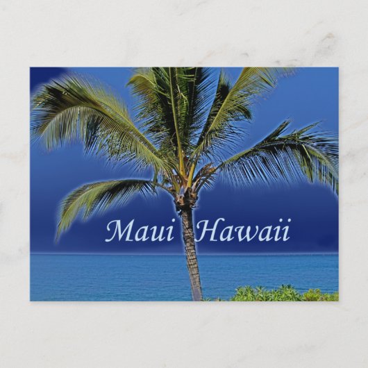 Maui Hawaii Briefkaart (Voorkant)