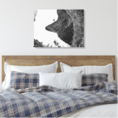 Maui, Hawaii - De naald van de Iao-vallei Canvas Afdruk (Insitu (Slaapkamer))