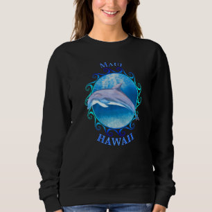 Maui Hawaii Hi Vacation Souvenir Dolphin Trui
