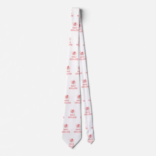 Maui Hawaii Hibiscus Flower Stropdas (Voorkant)