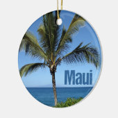 Maui Hawaii Keramisch Ornament (Links)