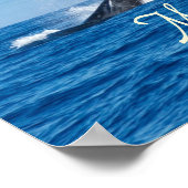 Maui Hawaii Ocean Whale Tail Poster (Hoek)