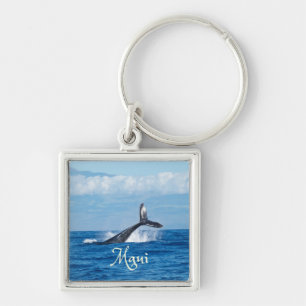 Maui Hawaii Ocean Whale Tail Sleutelhanger