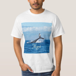 Maui Hawaii Ocean Whale Tail T-shirt