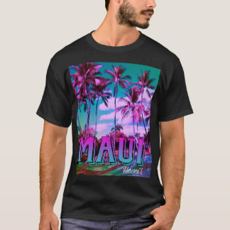 Maui Hawai'i Palmbomen T-shirt 