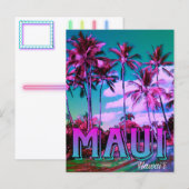 Maui Hawai'i Postcard Briefkaart (Voorkant / Achterkant)