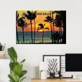 MAUI HAWAII POSTER (Thuiskantoor)