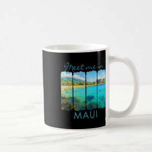 Maui Hawaii Reizen Trip Brushstroke Ontmoet me in Koffiemok