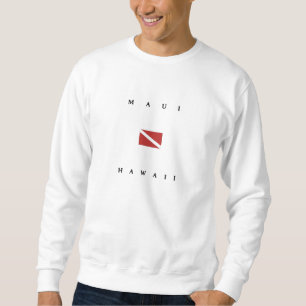 Maui Hawaii Scuba Dive Flag Trui
