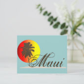 Maui Hawaii Souvenir Briefkaart (Staand voorkant)