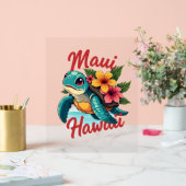 Maui Hawaii T Chemise Fille Femmes Enfants Tortue (Mariage)