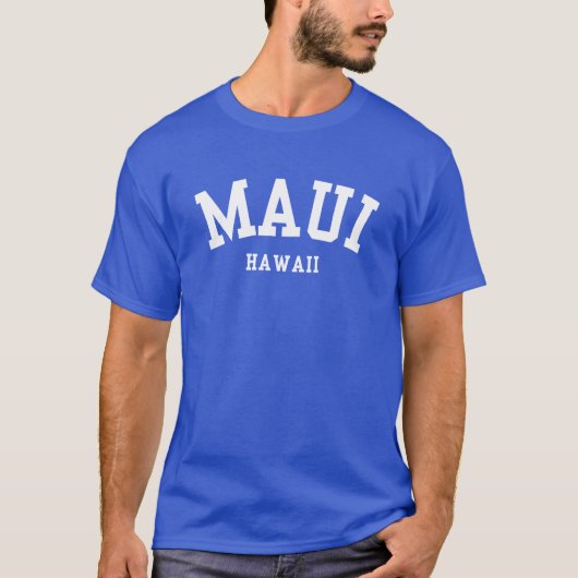 MAUI HAWAII T-Shirt (Devant)