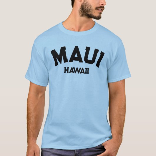 MAUI HAWAII T-Shirt (Devant)