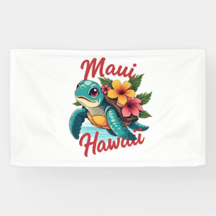 Maui Hawaii T Shirt Meisje Vrouwen Kinder Zee Schi Spandoek