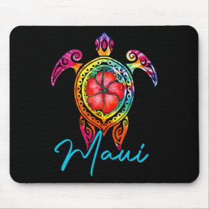 Maui Hawaii Tie Dye Zee Turtle Muismat