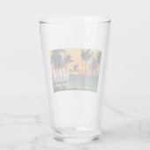 Maui Hawaii Travel Pint Glass Glas (Achterkant)