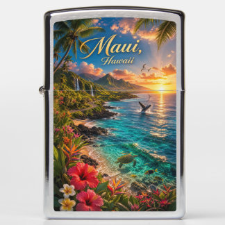 Maui Hawaii Tropische Kustlijn Reisposter
