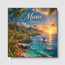 Maui Hawaii Tropische Kustlijn Reisposter