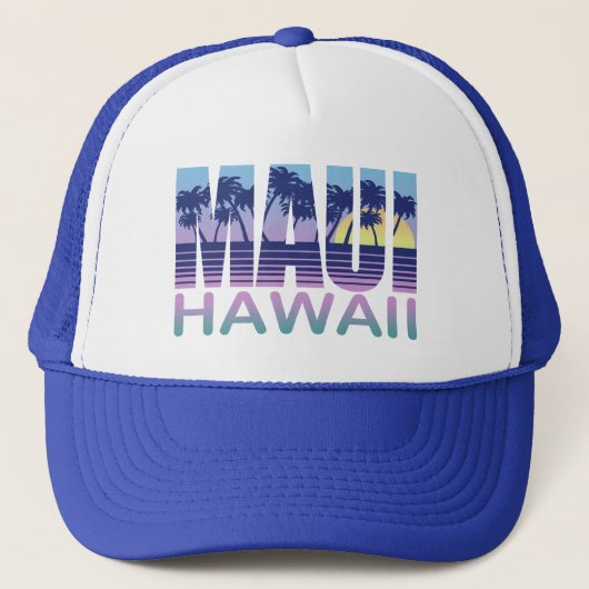 Maui Hawaii Trucker Pet (Voorkant)