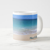 Maui Is De Beste Strandmok Extra Grote Beker (Voorkant rechts)