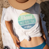 Maui No Ka Oi Typografie T-shirt