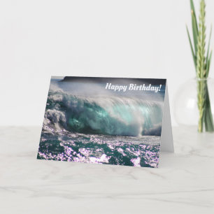 Maui Ocean Waves Verjaardag Kaart