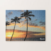 Maui Palm Trees en Sunset Legpuzzel (Horizontaal)