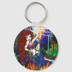 Maui Princess Fairy Mermaid Cockattoo Fantasy Sleutelhanger