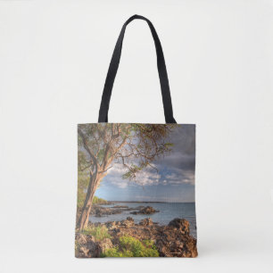 Maui shoreline tote bag