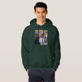 Maui Snowman Holiday Hoodie (Voorkant volledig)