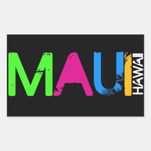 Maui Stickers (Voorkant)